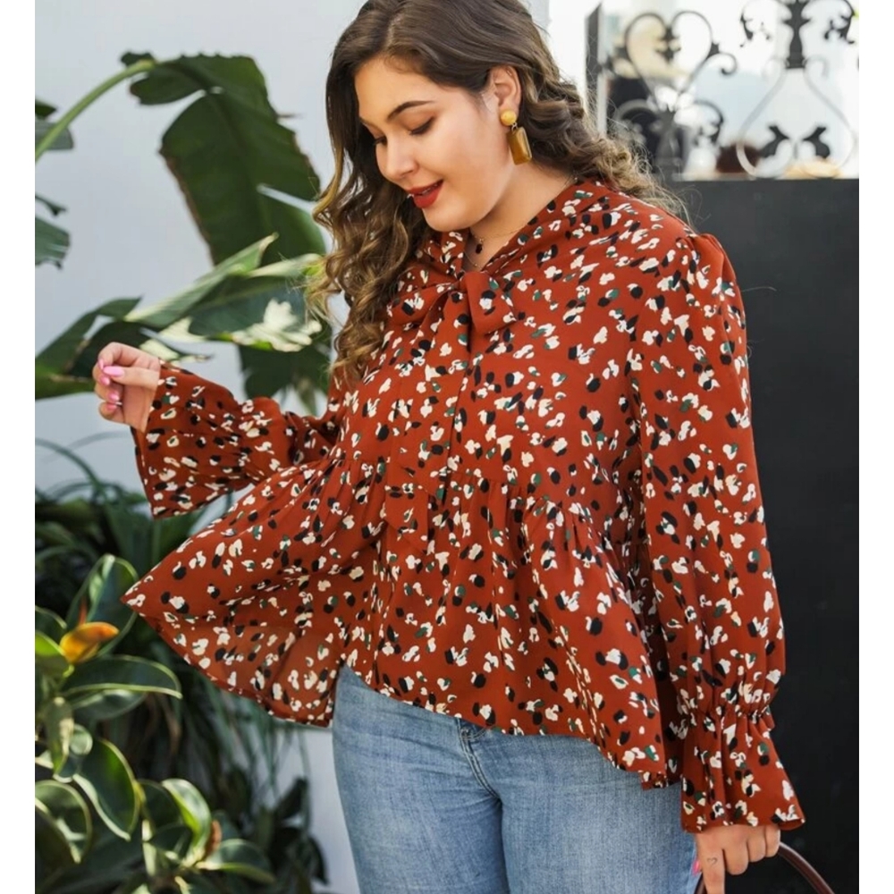 SheIn Ruffle Blouse - Picture 3 of 3